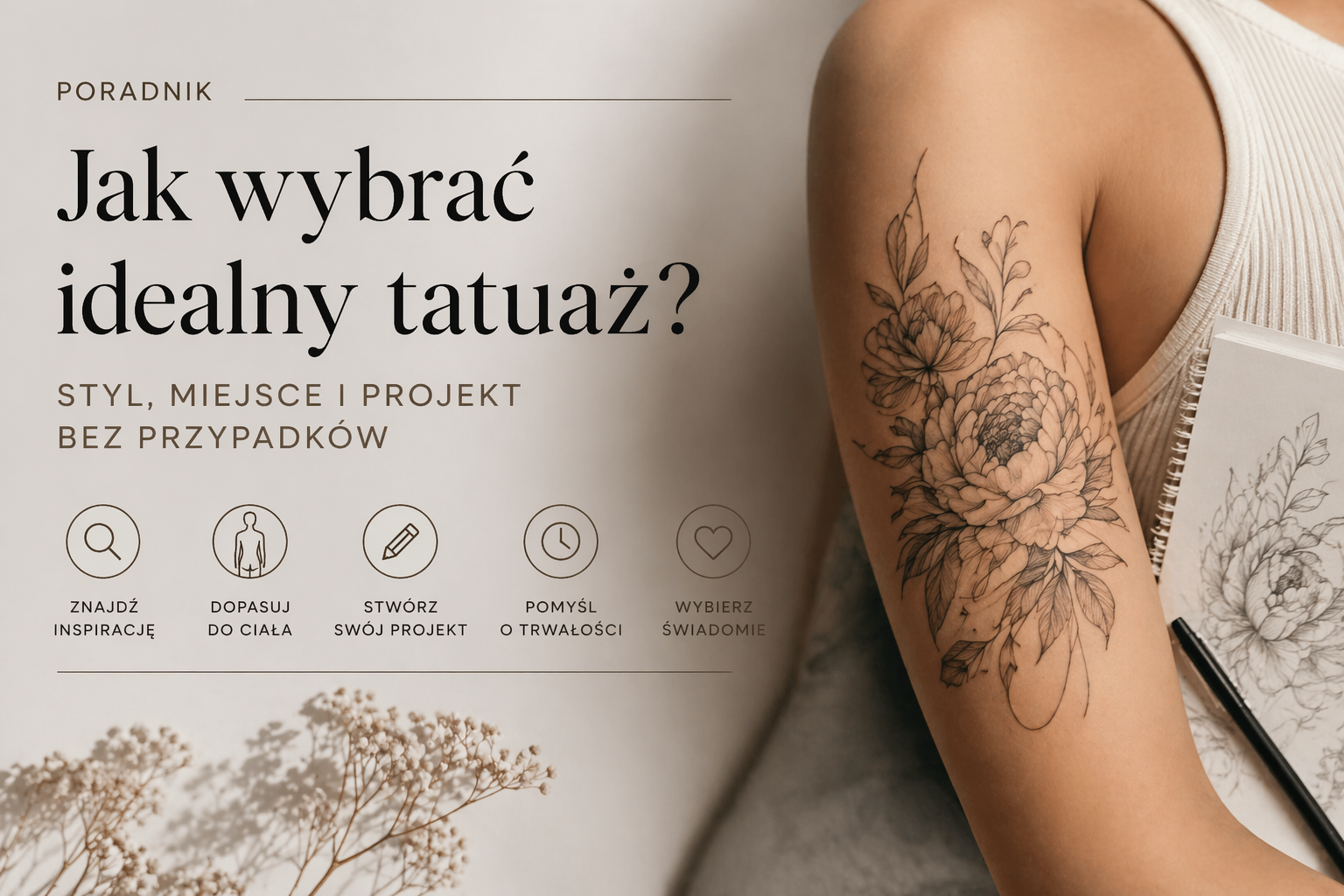 Jak wybrać idealny tatuaż? Styl, miejsce i projekt bez przypadków